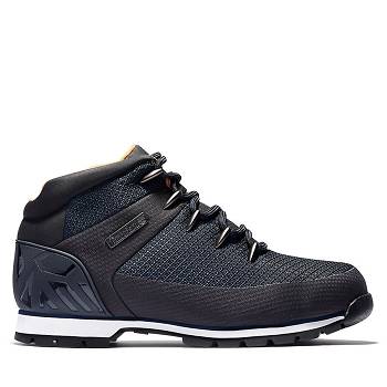 Timberland Euro Hiker - Tmavomodre Nepremokave Topanky Panske, T0090SK